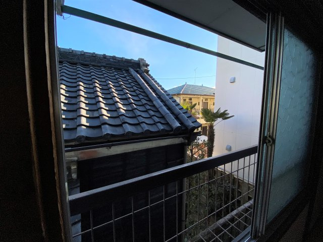 久栄荘のバルコニー
