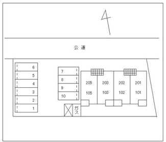 【駐車場】