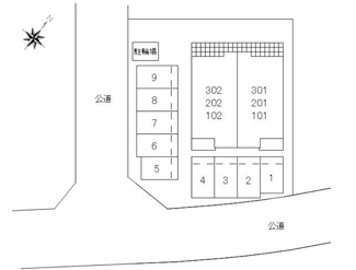 【駐車場】
