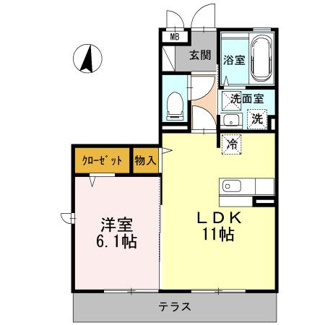 【間取り】 | ジュネス中河原