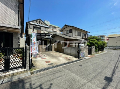 【前面道路含む現地写真】 | 土師小・平成13年建築・土地38坪・堺市中区土師町3丁 | 前面道路含む現地写真です