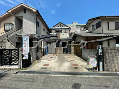 【前面道路含む現地写真】 | 土師小・平成13年建築・土地38坪・堺市中区土師町3丁 | 前面道路含む現地写真です