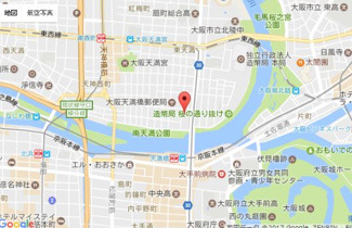 【地図】 | 天満リバーサイドプラザ