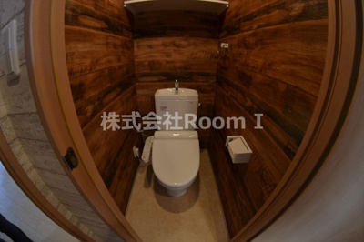 【トイレ】 | きーとすはうす（壁紙が選べる！） | ゆったりとした空間のトイレです