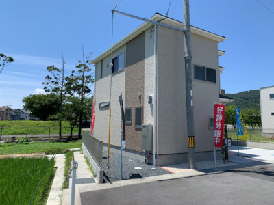 【前面道路含む現地写真】 | 大津市下阪本1丁目3　新築分譲