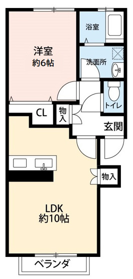 【間取り】 | シャルモン・ナポールⅡ