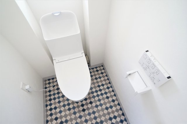 ハイツエバグリーン２号棟のトイレ|トイレも広いですよ