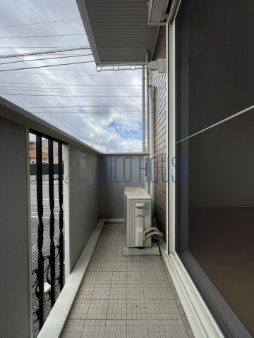 エテルナピーノAのバルコニー