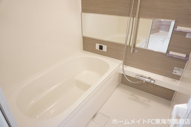 熊本市北区龍田１丁目のアパートの浴室