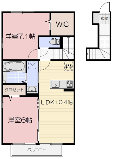 【間取り】 | ラウレアA棟