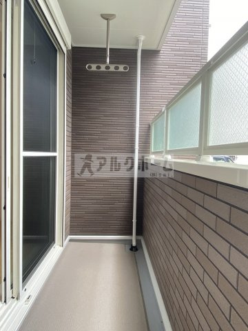 コンフォートしきのバルコニー|コンフォートしき（八尾市志紀町・JR志紀駅）　バルコニー