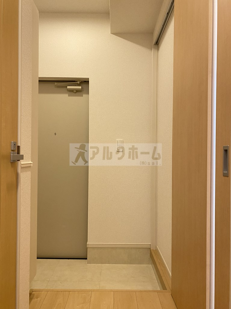 コンフォートしきの玄関|コンフォートしき（八尾市志紀町・JR志紀駅）　