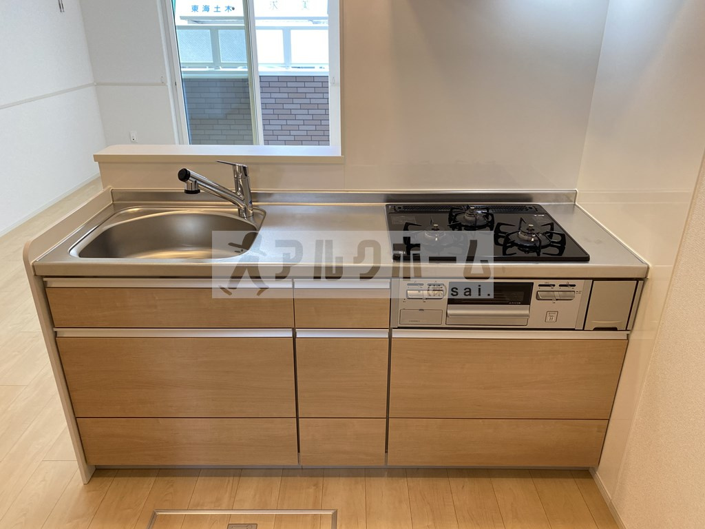 コンフォートしきのキッチン|コンフォートしき（八尾市志紀町・JR志紀駅）　キッチン