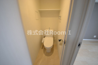 【トイレ】 | ヴィラ・セレーノ玉造本町（旧ルネフラッツ玉造本町 | コンパクトで使いやすいトイレです