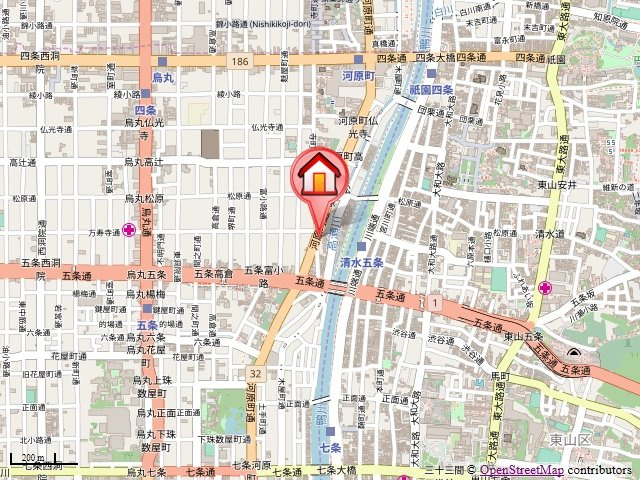 シェレクレールの地図