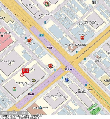 【地図】 | CAPITAL GATE PLACE THE TOWER