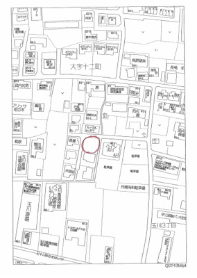 【地図】 | 十二町　分譲地