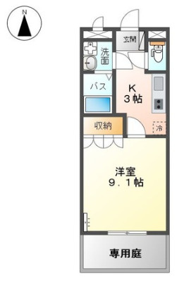 オレンジビレッジの間取り