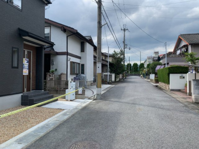 【前面道路含む現地写真】 | 大津市清風町20-17　新築戸建