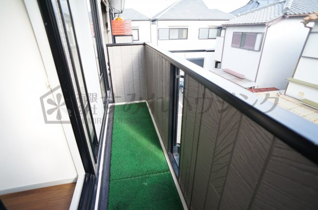 ボヌール95のバルコニー