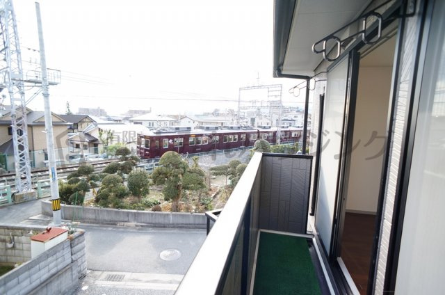 ボヌール95のバルコニー