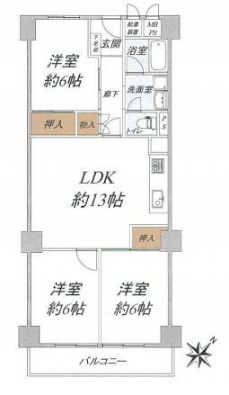 ◆箕面◆日商岩井箕面ハイツA棟の画像