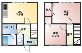 【間取り】 | メゾンリッチ