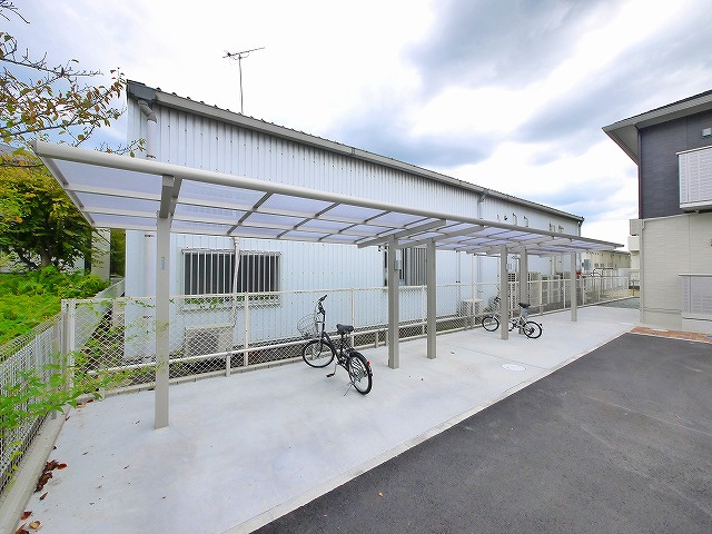 グランマノワール天理のその他共用部分|自転車置き場