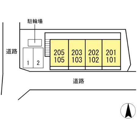 クレストの区画図