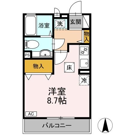 クレストの間取り