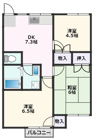 【間取り】 | パインヒルズ