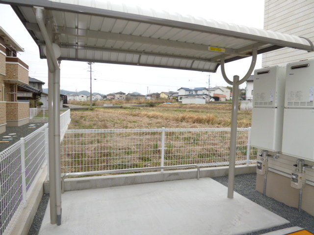 総社市西郡のアパートのその他共用部分|駐輪場