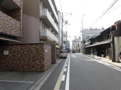 アスヴェル京都御所前の地図|前面道路