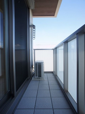 【バルコニー】 | セレッソ | 日当たり良好！お洗濯物がたくさん干せます♪