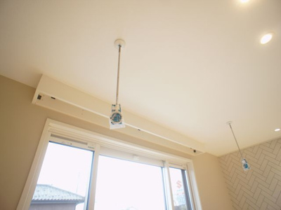 【設備】 | セレッソ | 室内物干し付きです。