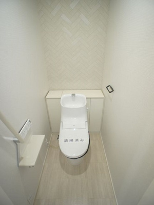 【トイレ】 | セレッソ | 温水洗浄暖房便座機能付きです♪