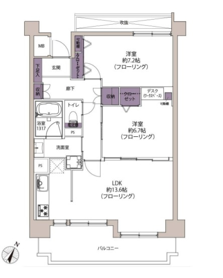 ◆豊中市◆オートロック・宅配ボックス付き◆フォルム緑丘の画像