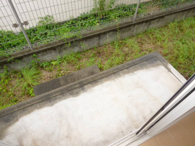 エスポワールのバルコニー|専用庭