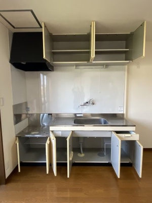 【キッチン】 | サンシャイン白馬A | ※同物件、別のお部屋の写真です。設備は現況に従います。