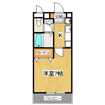 グランディールの間取り