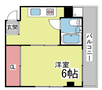 フレンドマンションの間取り