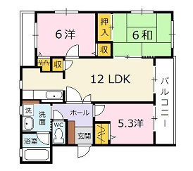 グレースヒルズK-8の間取り