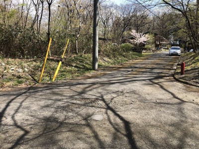 【前面道路含む現地写真】 | 那須塩原市笹沼　180万円　土地