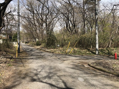 【前面道路含む現地写真】 | 那須塩原市笹沼　180万円　土地