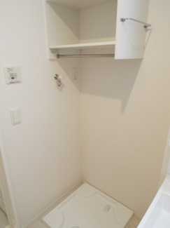 【洗面所】 | D-Ｒesidence　E | 洗濯機置き場