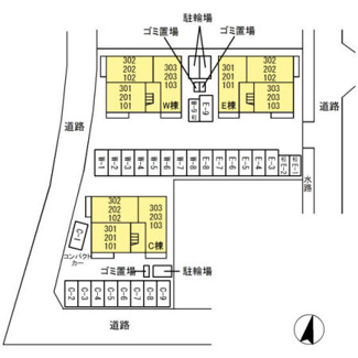 【区画図】 | D-Ｒesidence　E