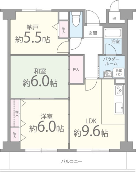 【間取り】 | アムール新石切