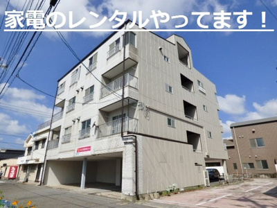 【外観】 | タウンコート昭和町 | 耐震性の高い鉄骨造・4階建。