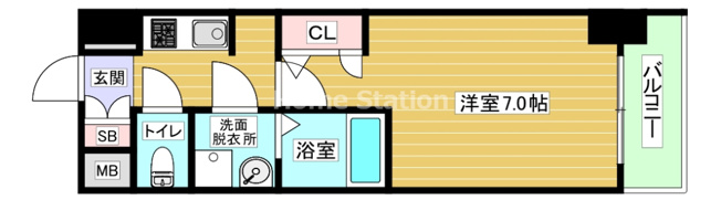 【間取り】 | W-STYLE福島Ⅱウィステリア