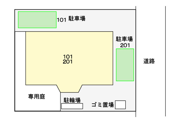 リュエルⅡの区画図